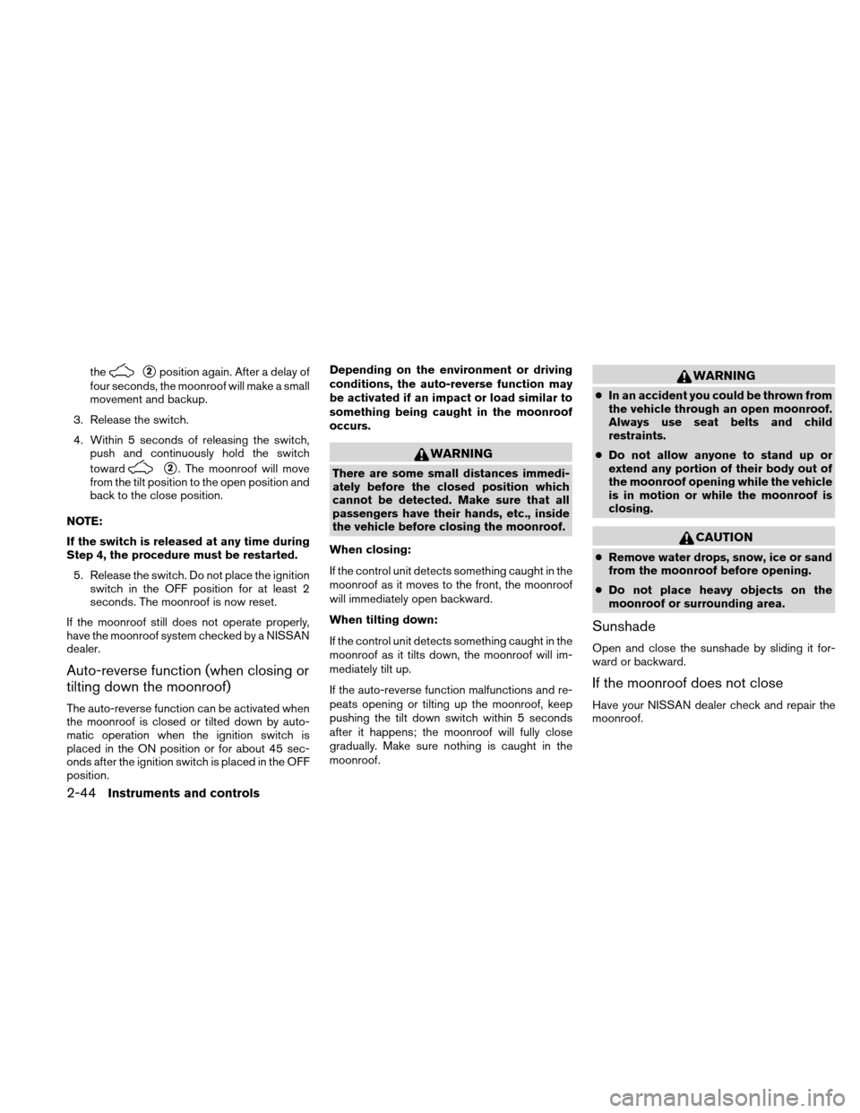 NISSAN ALTIMA HYBRID 2010 L32A / 4.G Owners Manual NISSAN ALTIMA HYBRID 2010 L32A / 4.G Owners Manual, Page 125