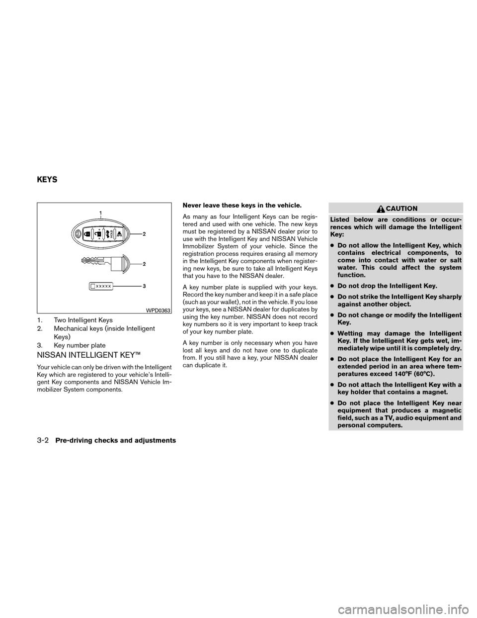 NISSAN ALTIMA HYBRID 2010 L32A / 4.G Owners Manual NISSAN ALTIMA HYBRID 2010 L32A / 4.G Owners Manual, Page 133