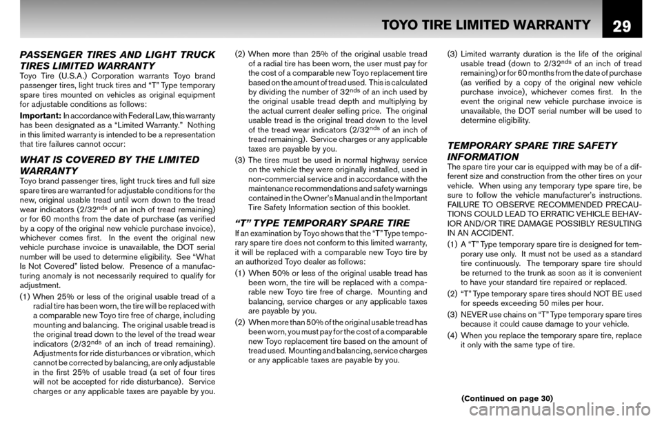 NISSAN VERSA 2010 1.G Warranty Booklet NISSAN VERSA 2010 1.G Warranty Booklet