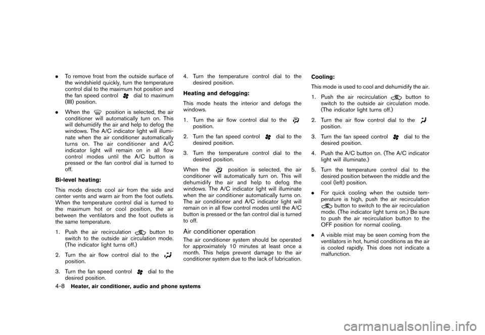 NISSAN CUBE 2010 3.G Owners Manual NISSAN CUBE 2010 3.G Owners Manual, Page 150