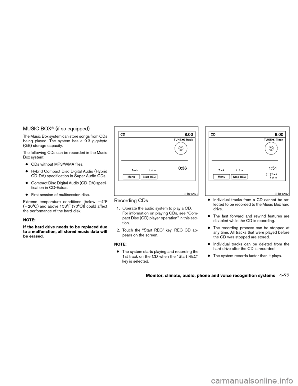 NISSAN ALTIMA COUPE 2011 D32 / 4.G Owners Manual NISSAN ALTIMA COUPE 2011 D32 / 4.G Owners Manual, Page 244