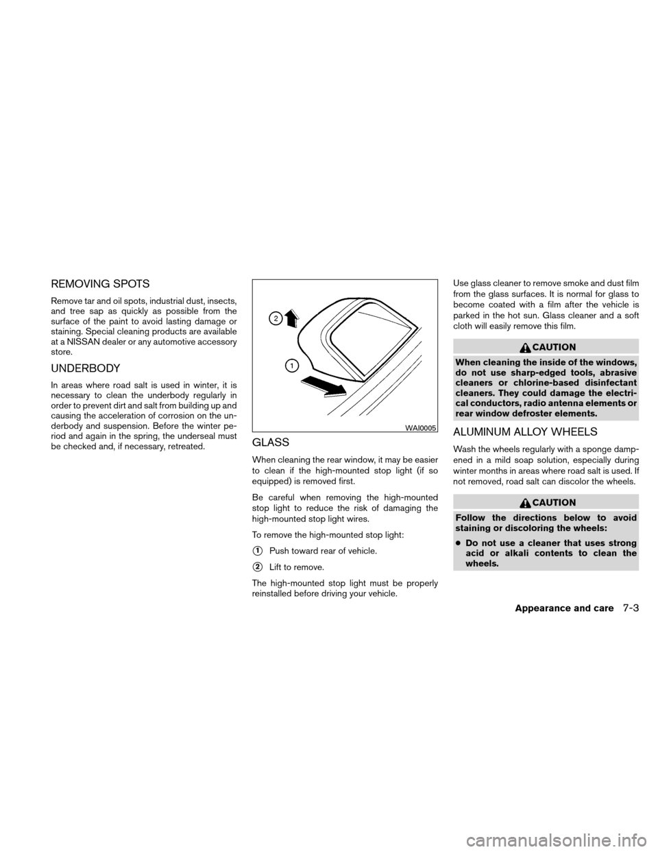NISSAN ALTIMA HYBRID 2011 L32A / 4.G Owners Manual NISSAN ALTIMA HYBRID 2011 L32A / 4.G Owners Manual, Page 336