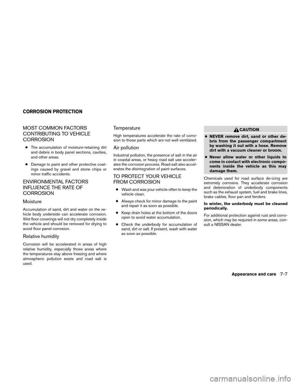 NISSAN ALTIMA HYBRID 2011 L32A / 4.G Owners Manual NISSAN ALTIMA HYBRID 2011 L32A / 4.G Owners Manual, Page 340