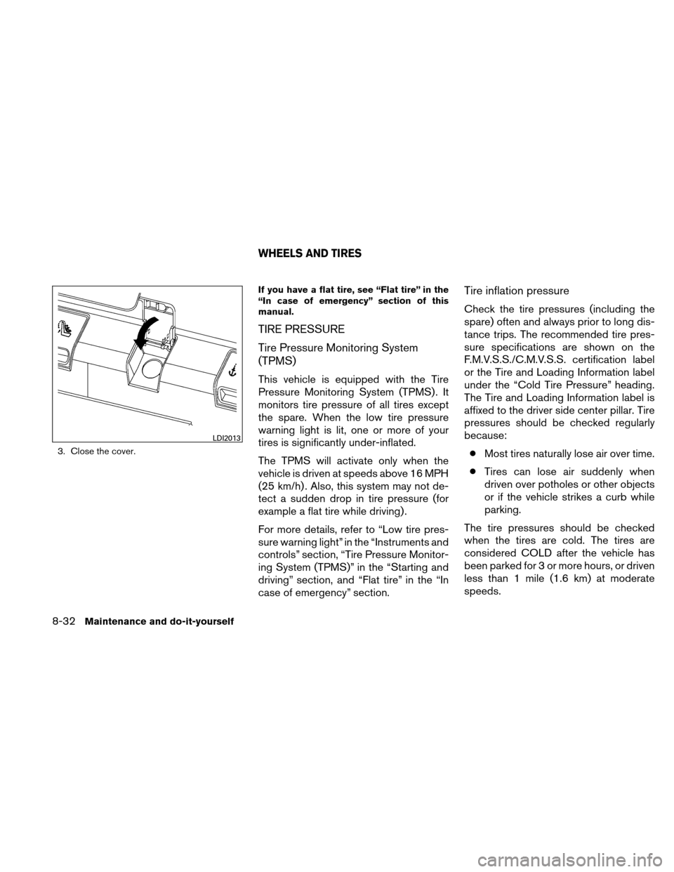 NISSAN ALTIMA HYBRID 2011 L32A / 4.G Owners Manual NISSAN ALTIMA HYBRID 2011 L32A / 4.G Owners Manual, Page 373