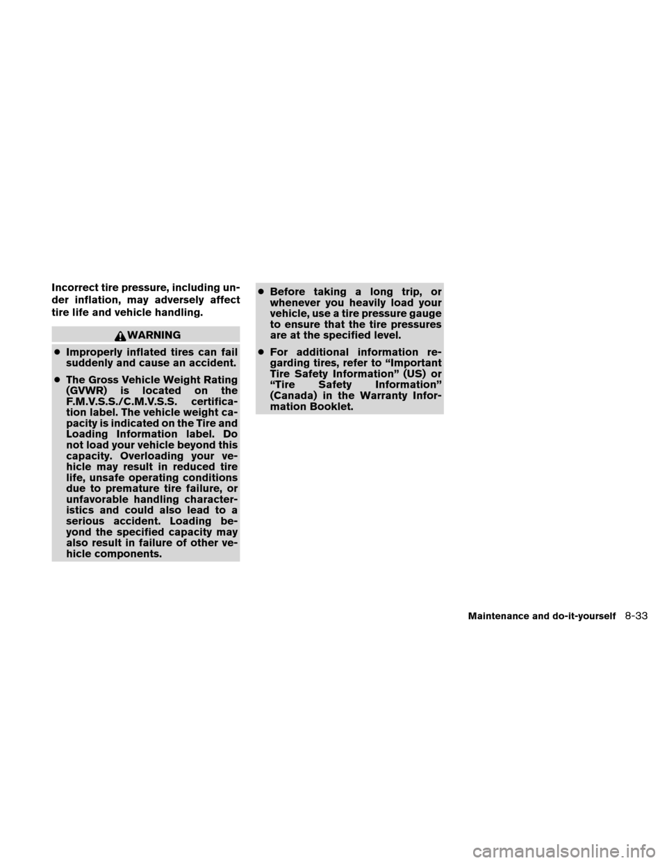 NISSAN ALTIMA HYBRID 2011 L32A / 4.G Owners Manual NISSAN ALTIMA HYBRID 2011 L32A / 4.G Owners Manual, Page 374