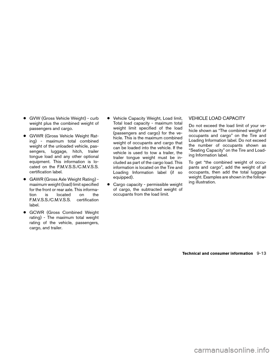 NISSAN ALTIMA HYBRID 2011 L32A / 4.G Owners Manual NISSAN ALTIMA HYBRID 2011 L32A / 4.G Owners Manual, Page 398