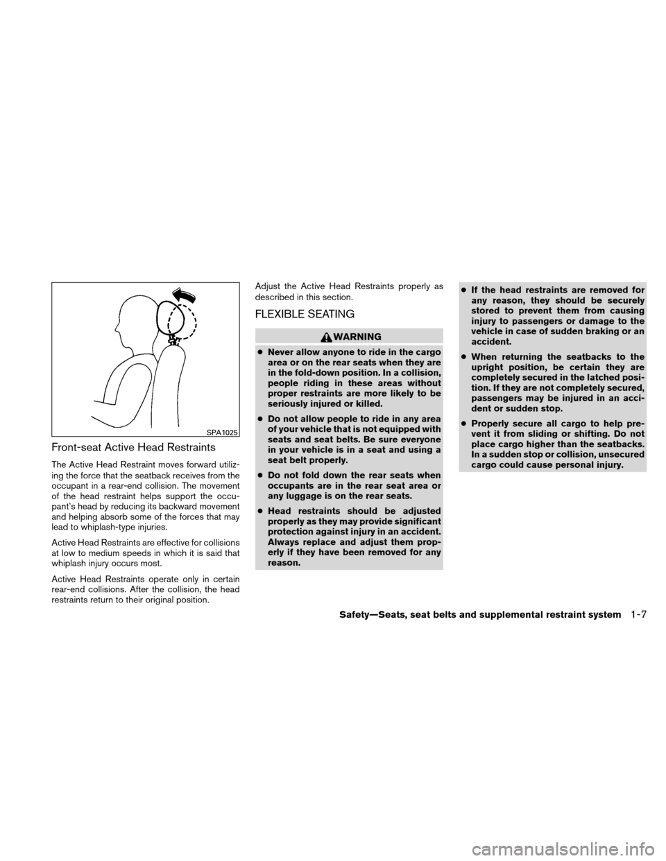NISSAN XTERRA 2011 N50 / 2.G Owners Manual NISSAN XTERRA 2011 N50 / 2.G Owners Manual, Page 24