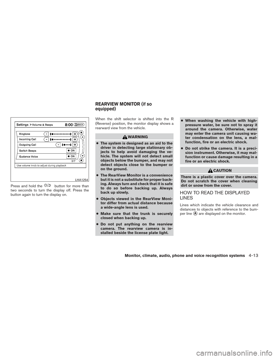 NISSAN ALTIMA COUPE 2012 D32 / 4.G Owners Manual NISSAN ALTIMA COUPE 2012 D32 / 4.G Owners Manual, Page 180