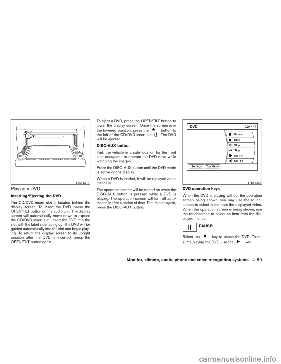 NISSAN ALTIMA COUPE 2012 D32 / 4.G Owners Manual NISSAN ALTIMA COUPE 2012 D32 / 4.G Owners Manual, Page 236