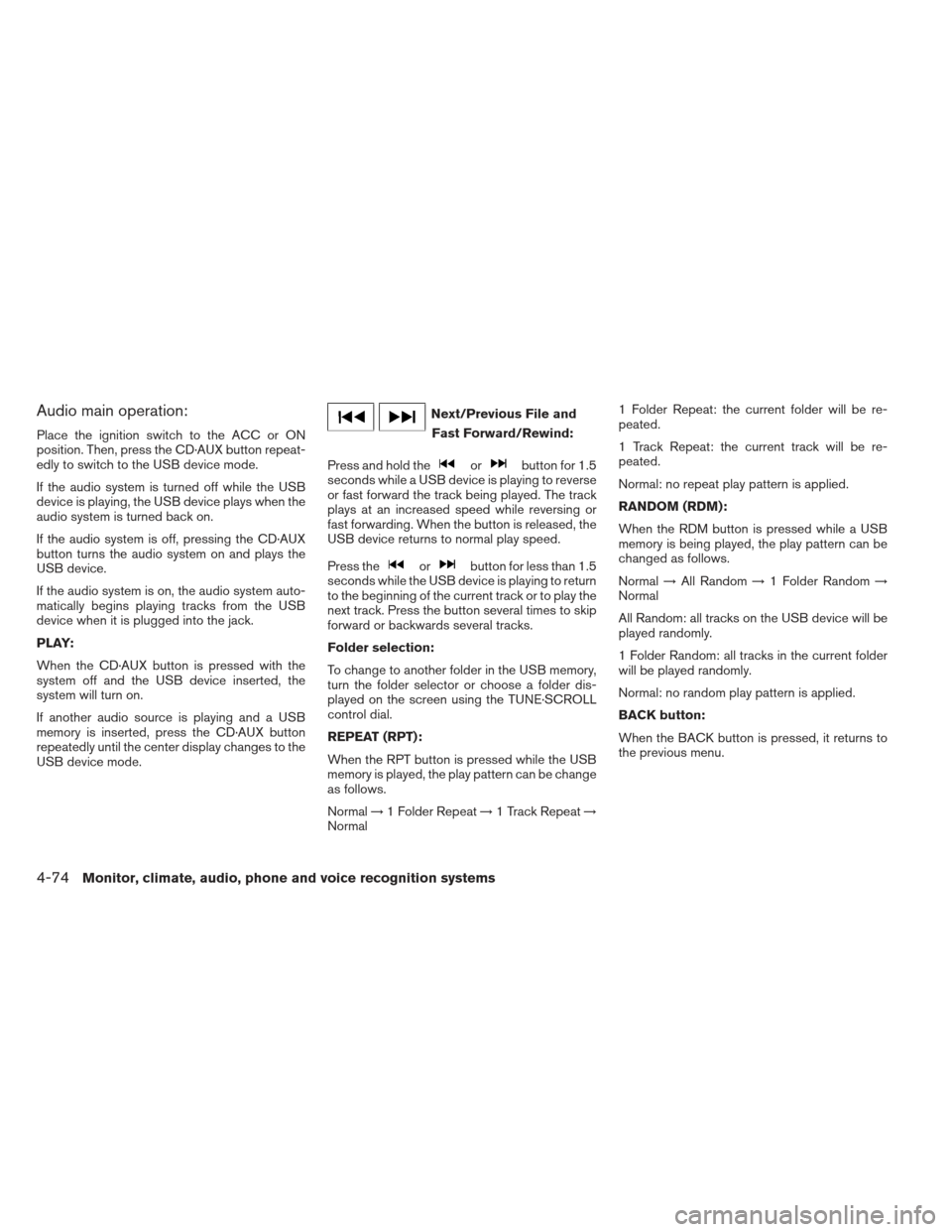 NISSAN ALTIMA COUPE 2012 D32 / 4.G Owners Manual NISSAN ALTIMA COUPE 2012 D32 / 4.G Owners Manual, Page 241