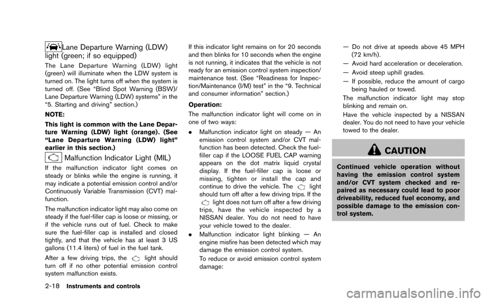 NISSAN MURANO 2014 2.G Owners Manual 