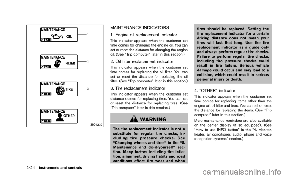 NISSAN MURANO 2014 2.G Owners Manual 