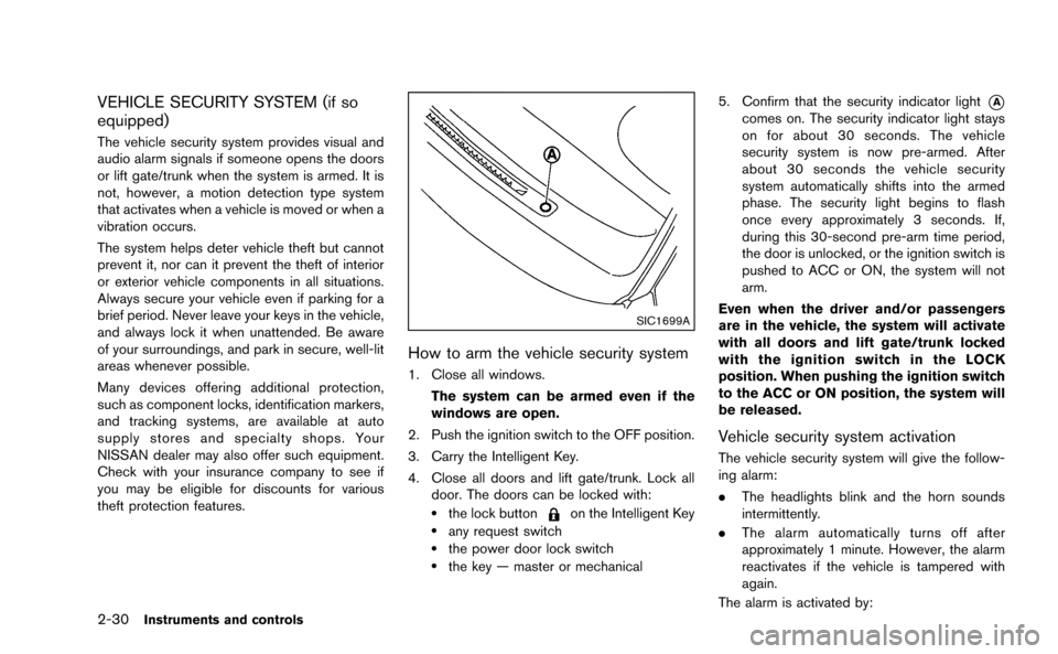 NISSAN MURANO 2014 2.G Owners Manual 