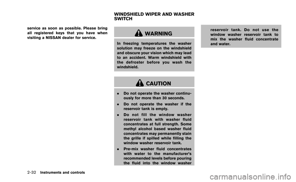 NISSAN MURANO 2014 2.G Owners Manual 