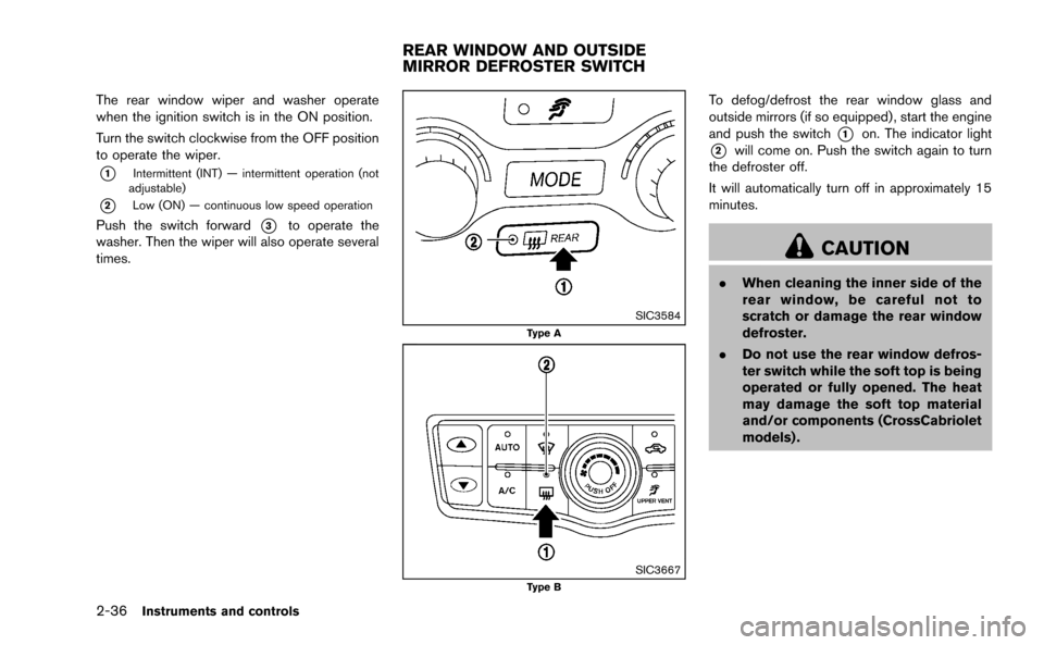 NISSAN MURANO 2014 2.G Owners Manual 