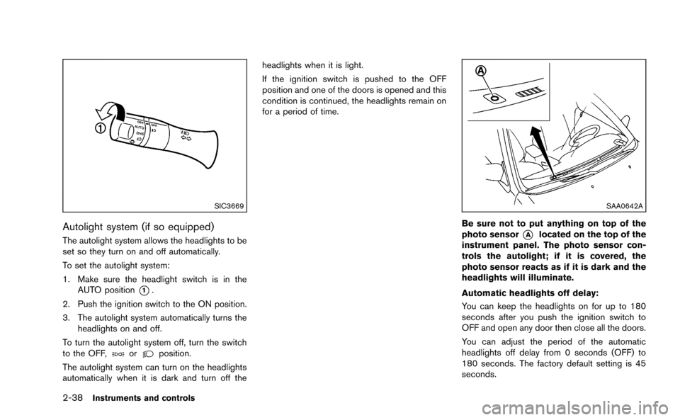 NISSAN MURANO 2014 2.G Owners Manual 