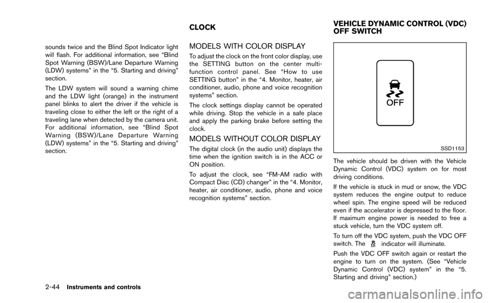 NISSAN MURANO 2014 2.G Owners Manual 