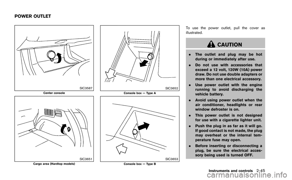 NISSAN MURANO 2014 2.G Owners Manual 