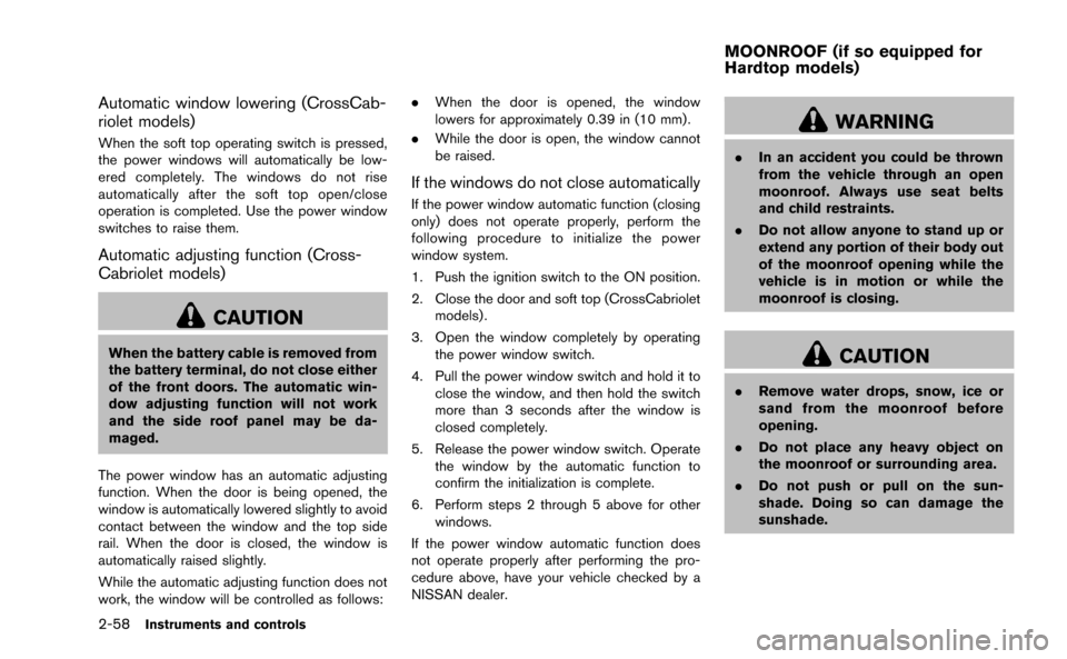 NISSAN MURANO 2014 2.G Owners Manual 