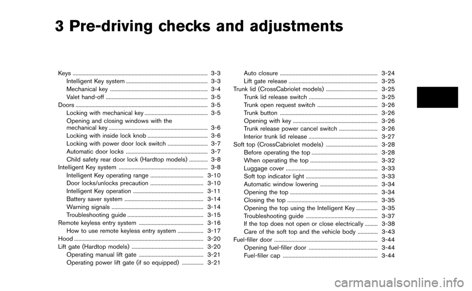 NISSAN MURANO 2014 2.G Owners Manual 