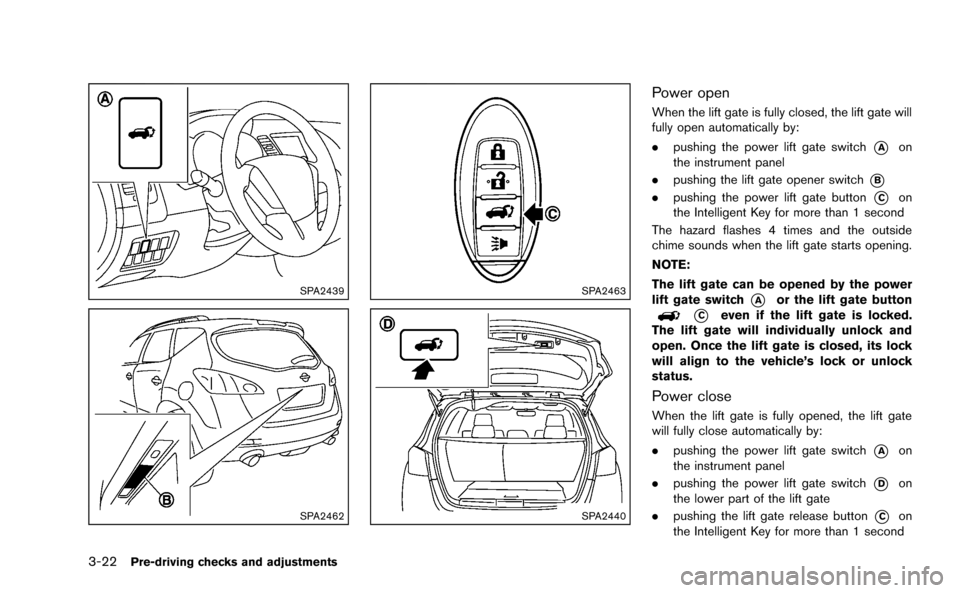 NISSAN MURANO 2014 2.G Owners Manual 