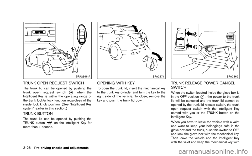 NISSAN MURANO 2014 2.G Owners Manual 