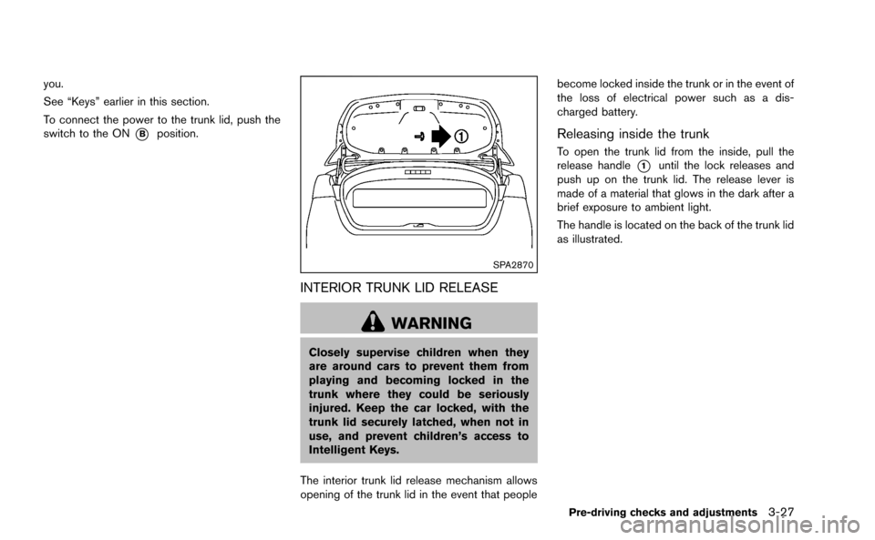 NISSAN MURANO 2014 2.G Owners Manual 