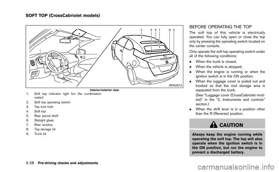 NISSAN MURANO 2014 2.G Owners Manual 