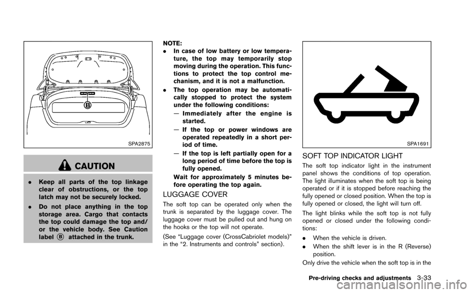 NISSAN MURANO 2014 2.G Owners Manual 