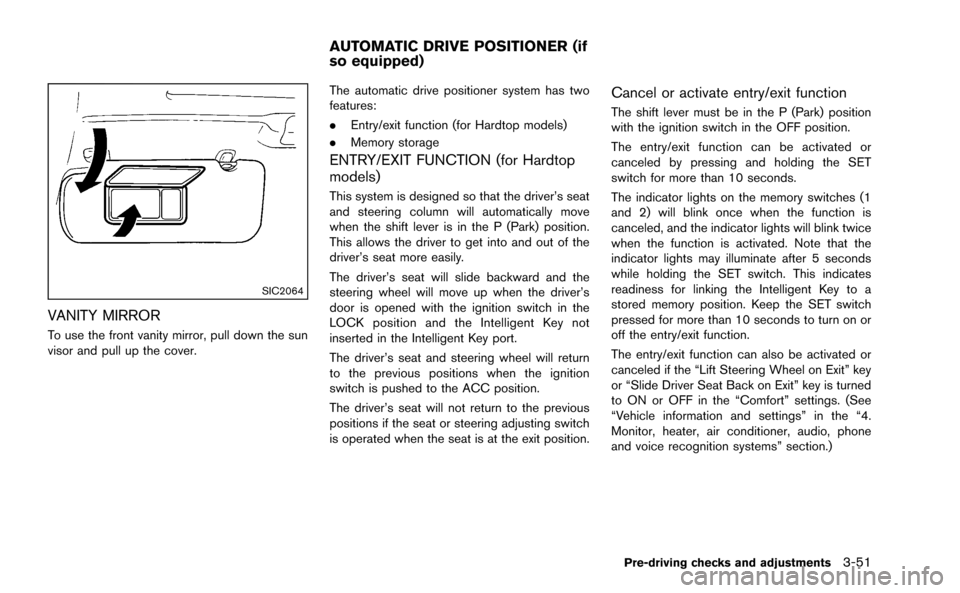 NISSAN MURANO 2014 2.G Owners Manual 