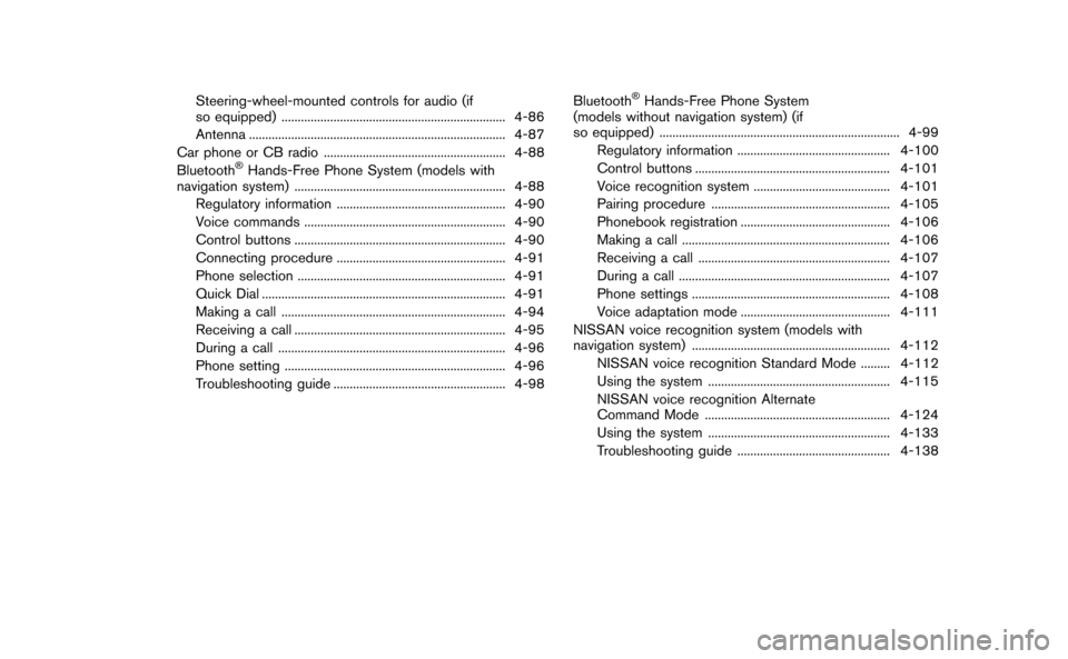 NISSAN MURANO 2014 2.G Owners Manual 