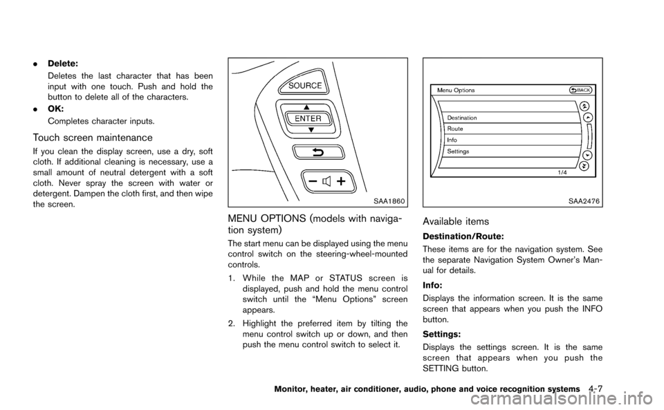 NISSAN MURANO 2014 2.G Owners Manual 