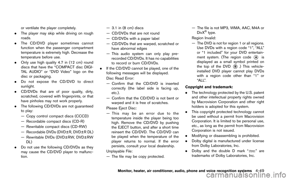 NISSAN MURANO 2014 2.G Owners Manual 