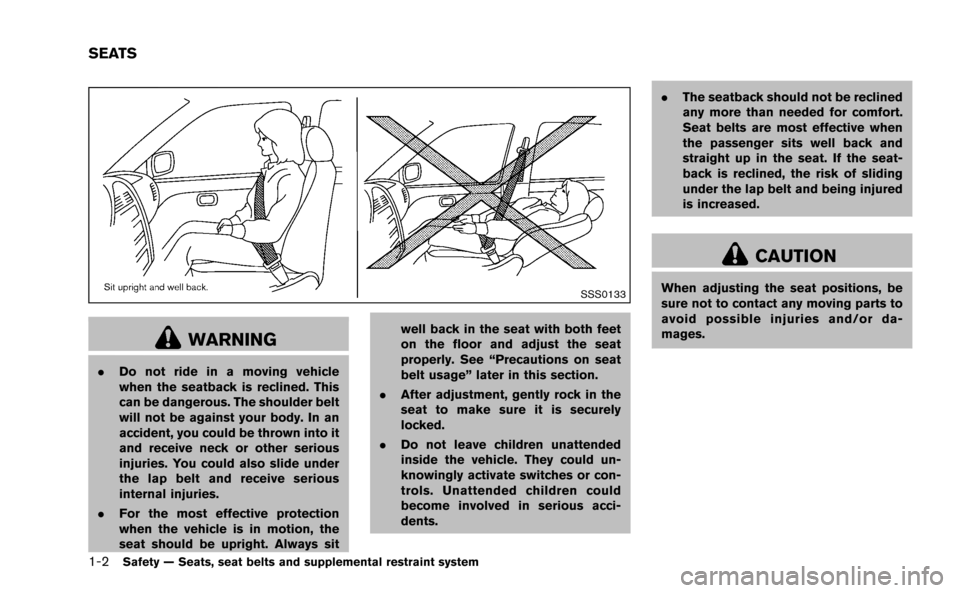 NISSAN MURANO 2014 2.G Owners Manual 