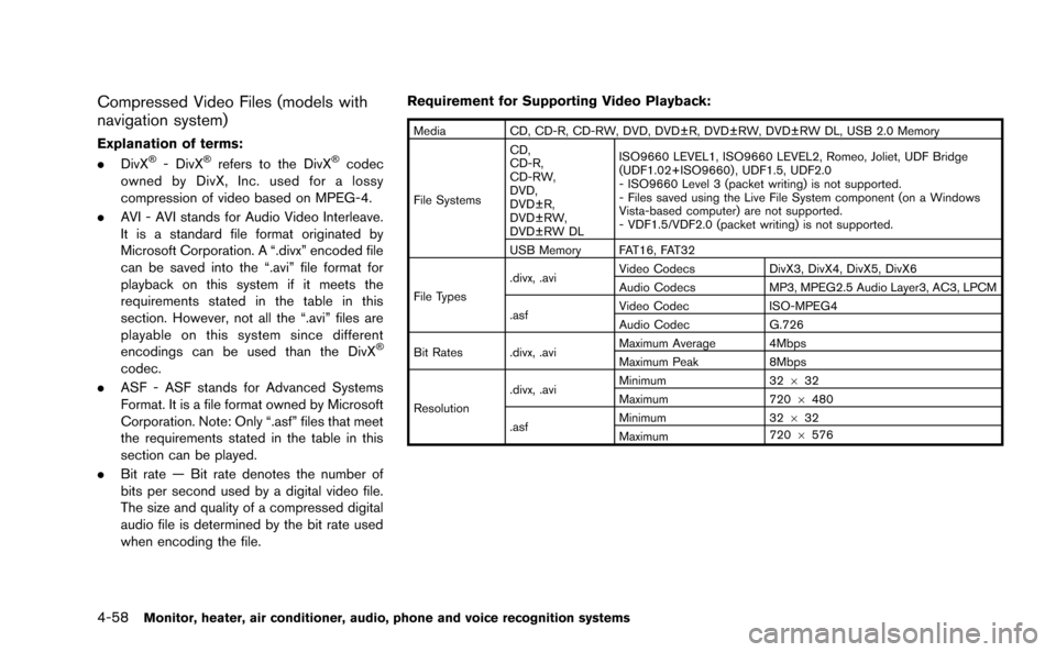 NISSAN MURANO 2014 2.G Owners Manual 