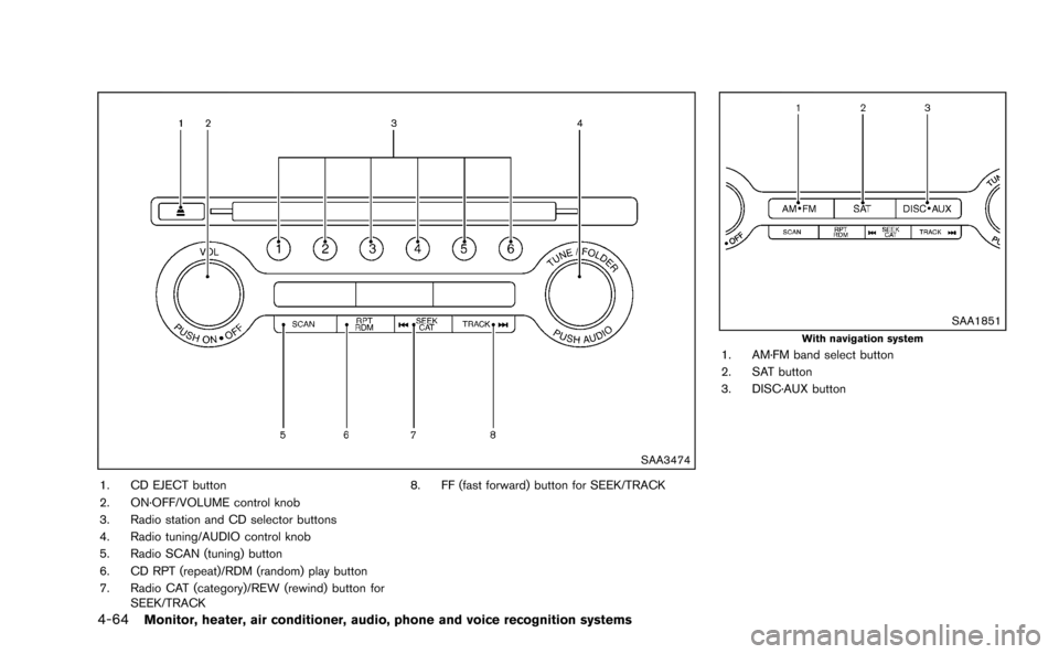 NISSAN MURANO 2014 2.G Owners Manual 