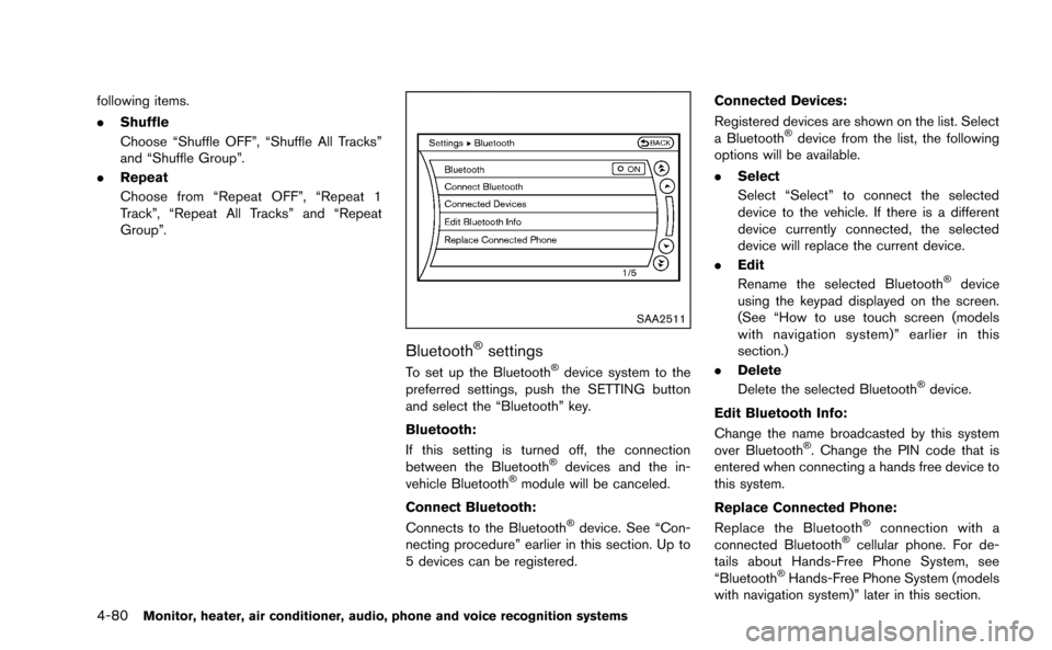 NISSAN MURANO 2014 2.G Owners Manual 