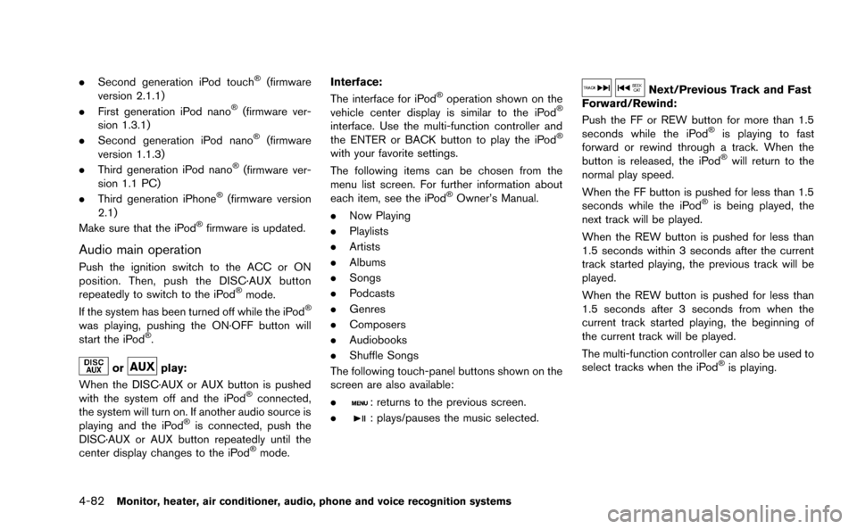 NISSAN MURANO 2014 2.G Owners Manual 