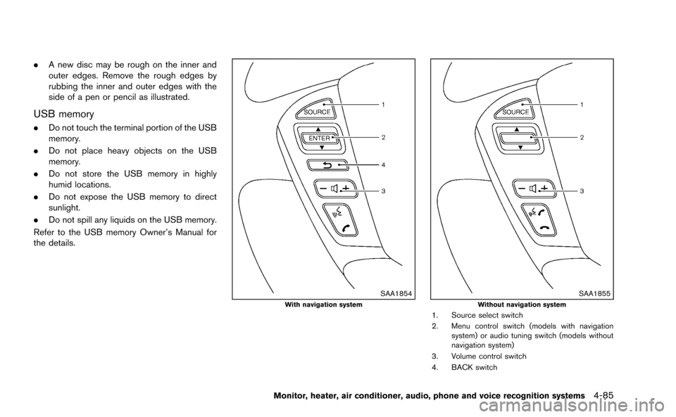 NISSAN MURANO 2014 2.G Owners Manual 