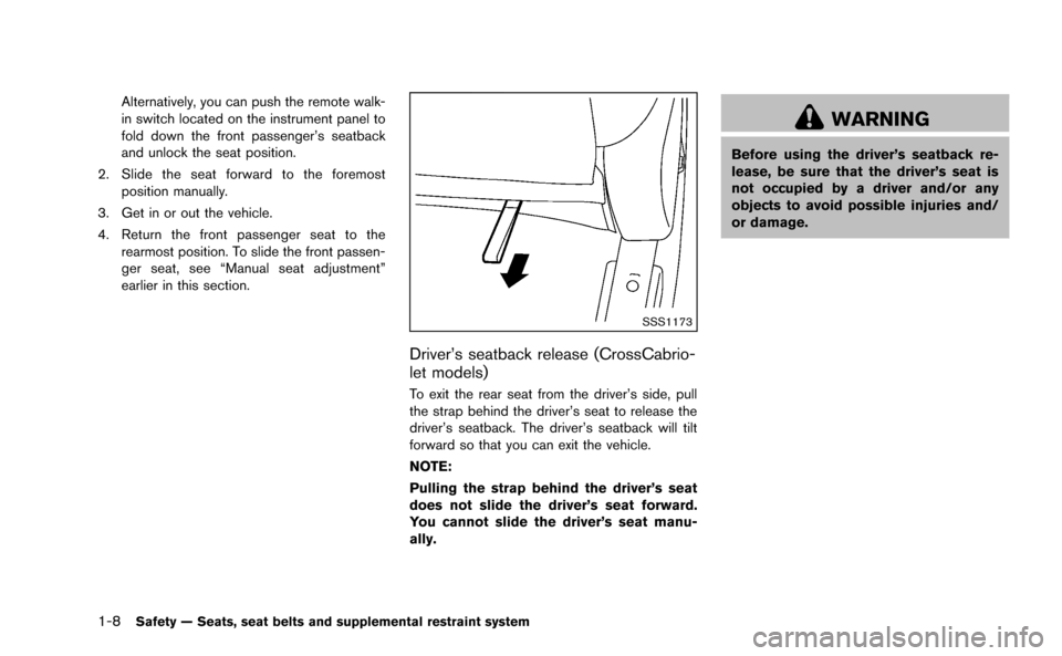 NISSAN MURANO 2014 2.G Owners Guide 