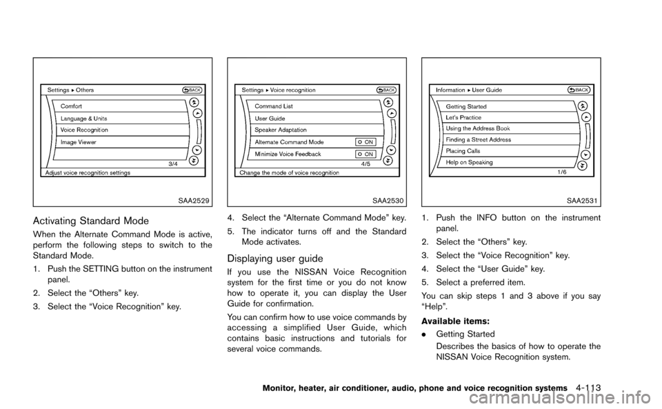 NISSAN MURANO 2014 2.G Owners Manual 