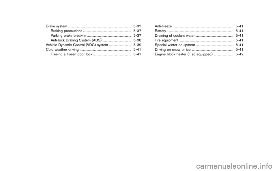 NISSAN MURANO 2014 2.G Owners Manual 