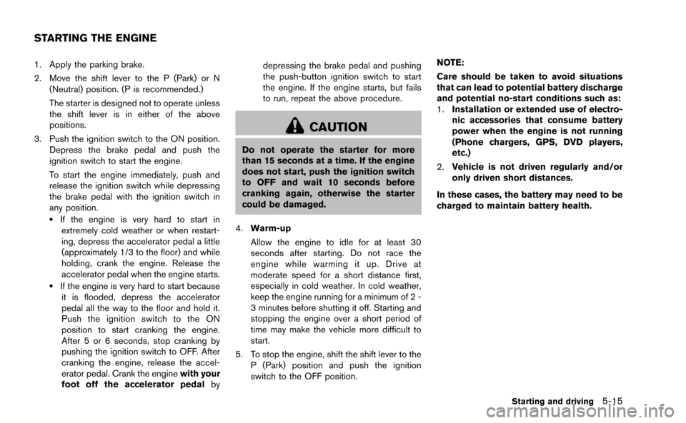 NISSAN MURANO 2014 2.G Owners Manual 