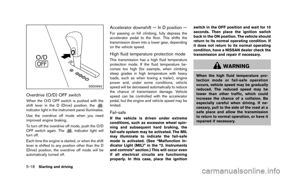 NISSAN MURANO 2014 2.G Owners Manual 