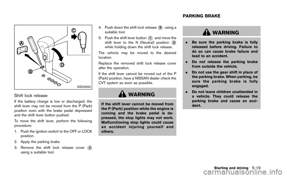 NISSAN MURANO 2014 2.G Owners Manual 