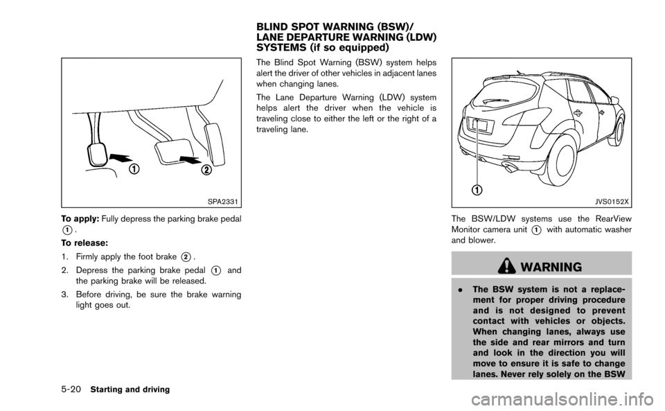 NISSAN MURANO 2014 2.G Owners Manual 