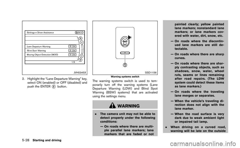 NISSAN MURANO 2014 2.G Owners Manual 