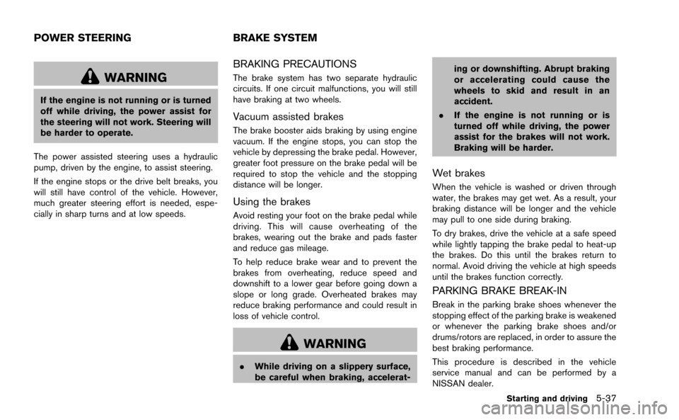 NISSAN MURANO 2014 2.G Owners Manual 