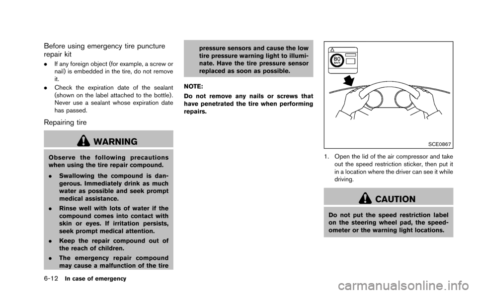 NISSAN MURANO 2014 2.G Owners Manual NISSAN MURANO 2014 2.G Owners Manual