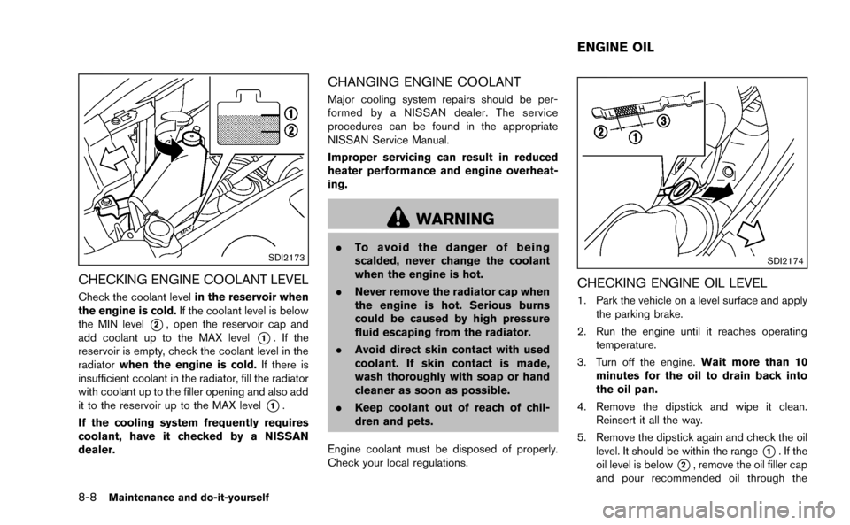 NISSAN MURANO 2014 2.G Owners Manual 